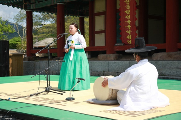 순천 낙안읍성 국악대전 자료 사진.