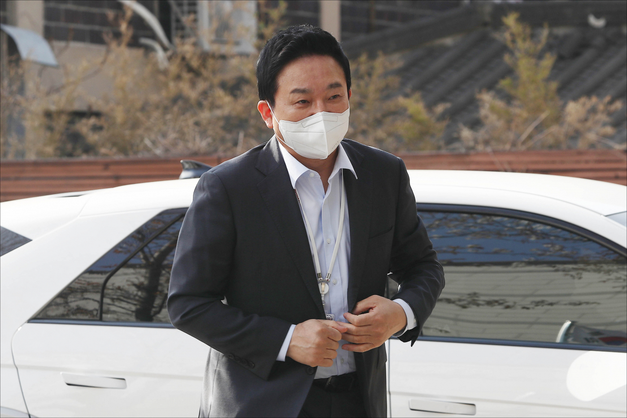 윤석열 정부의 첫 국토교통부 장관 후보자로 지명된 원희룡 대통령직인수위원회 기획위원장 [연합]