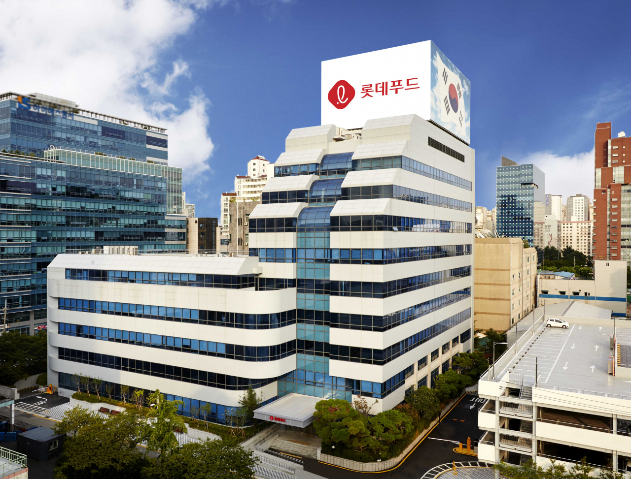 롯데푸드 본사 전경