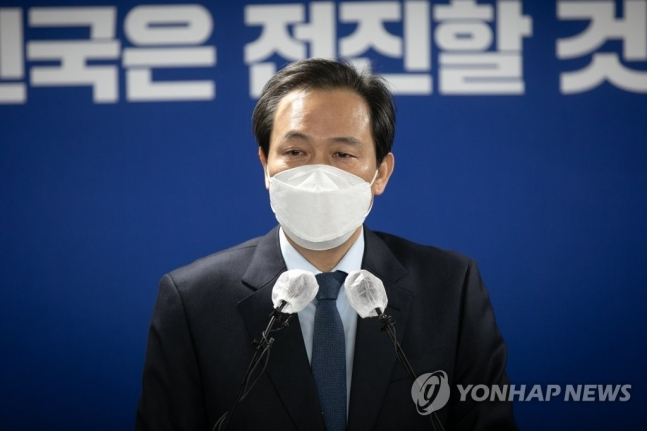우상호 더불어민주당 국회의원 [연합]