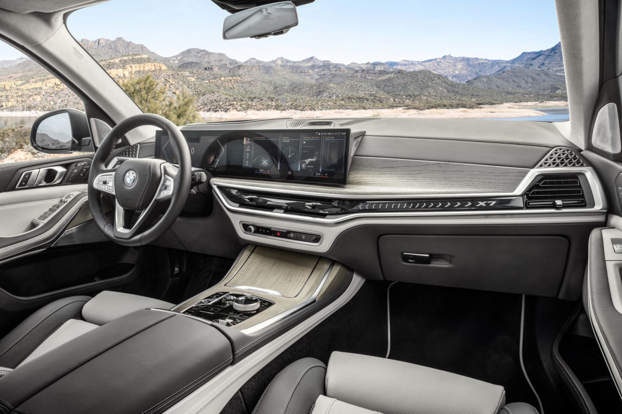 BMW 뉴 X7 실내. [BMW 제공]