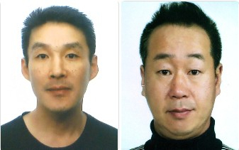 백광석(왼쪽)·김시남 [제주경찰청 제공]
