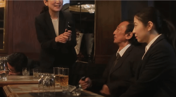 일본 내각부가 드라마 형식으로 제작해 유튜브에 배포한 성희롱 피해 예방 동영상.[일본 내각부 유튜브]