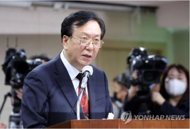 자녀 의혹 해명하는 정호영 보건복지부 장관 후보자[출처: 연합]
