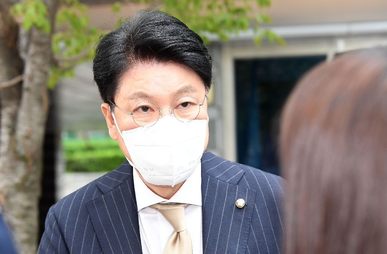 장제원 당선인 비서실장. 박해묵 기자