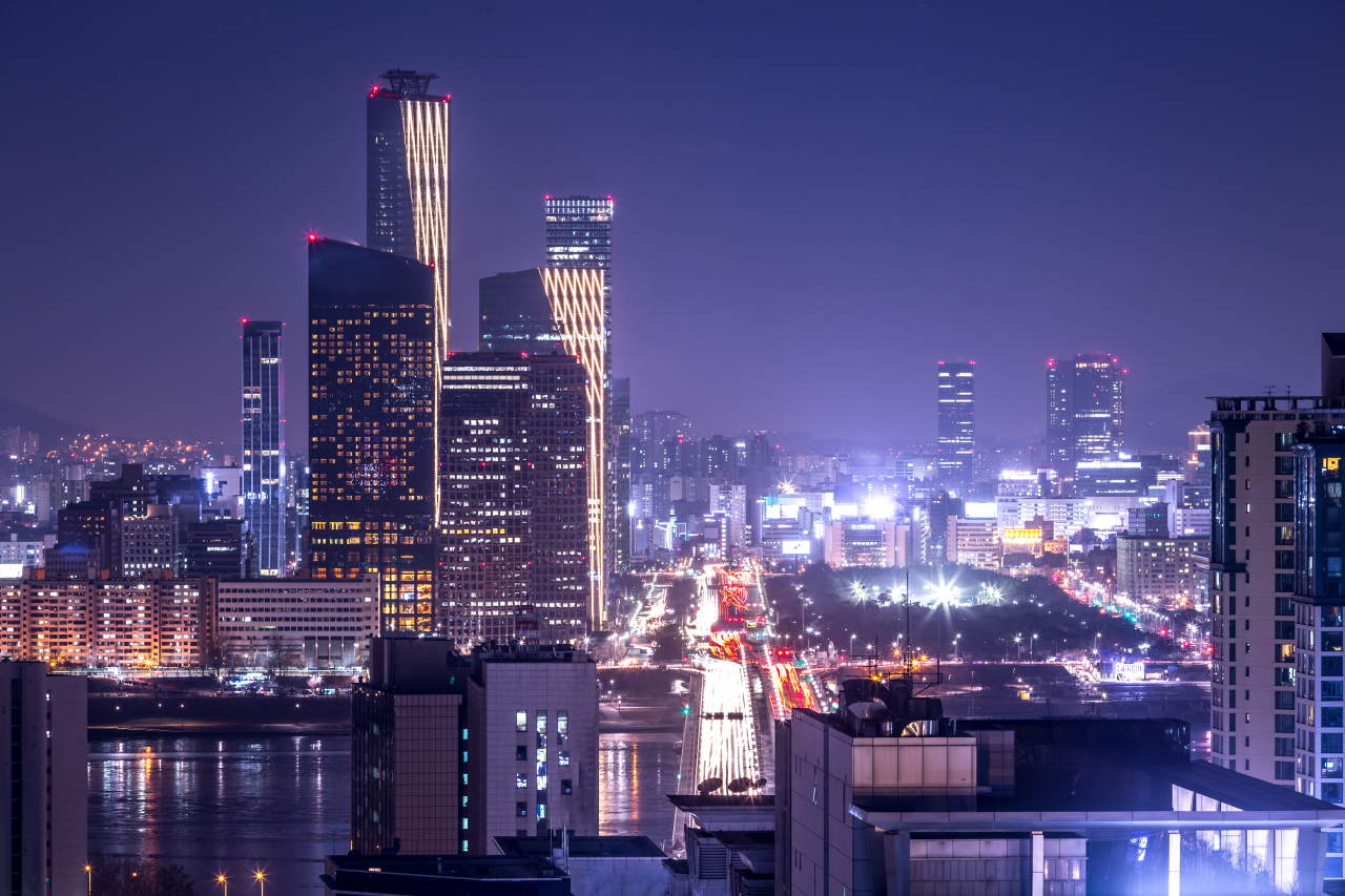 The financial district of Yeouido in western Seoul (123rf)