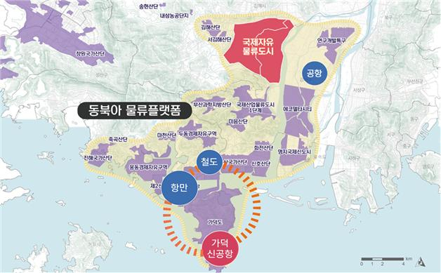 부산 트라이포트 구상도. [부산연구원 제공]