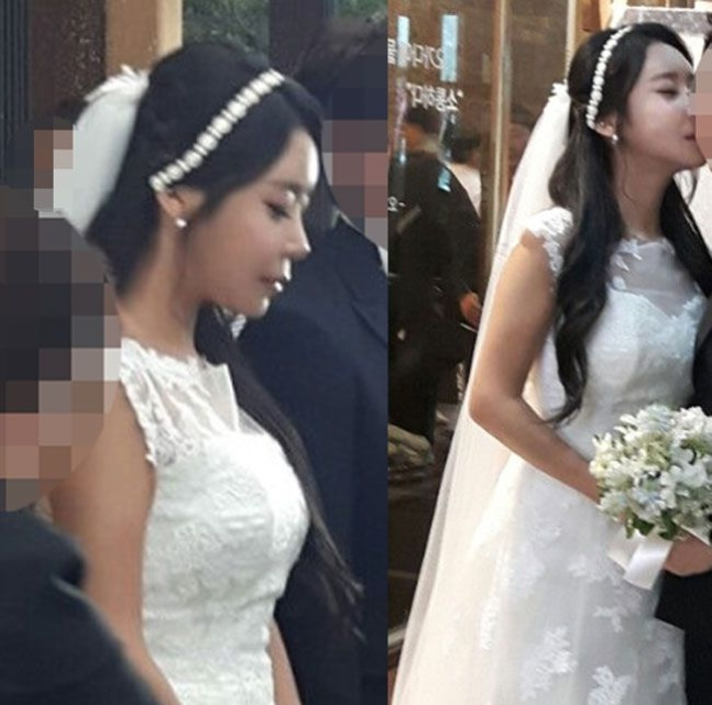 최근 온라인 커뮤니티를 통해 공개된 이은해 결혼 사진. [온라인 커뮤니티]