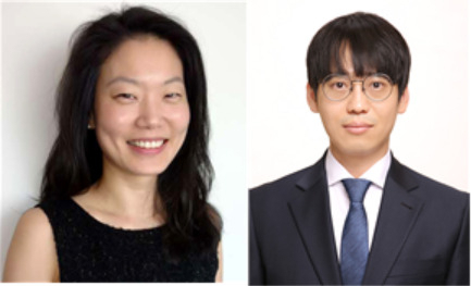 왼쪽부터 이현옥 토론토대 교수, 정진모 한국과학기술연구원 박사.[과기정통부 제공]