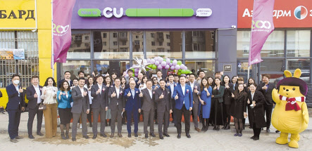 편의점 업계 1위 CU가 몽골 진출 약 4년 만에 200호점을 달성했다. [CU 제공]