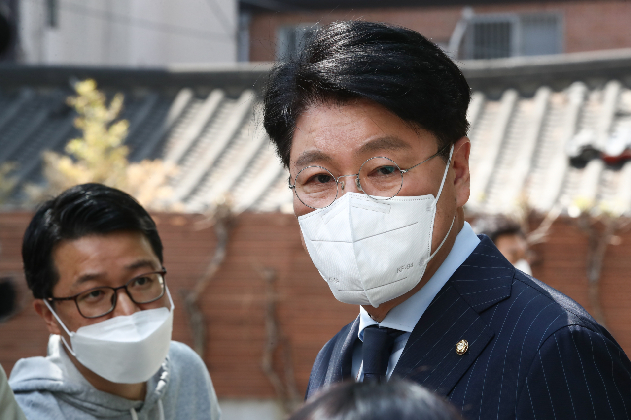 장제원 대통령 당선인 비서실장. [인수위사진기자단]