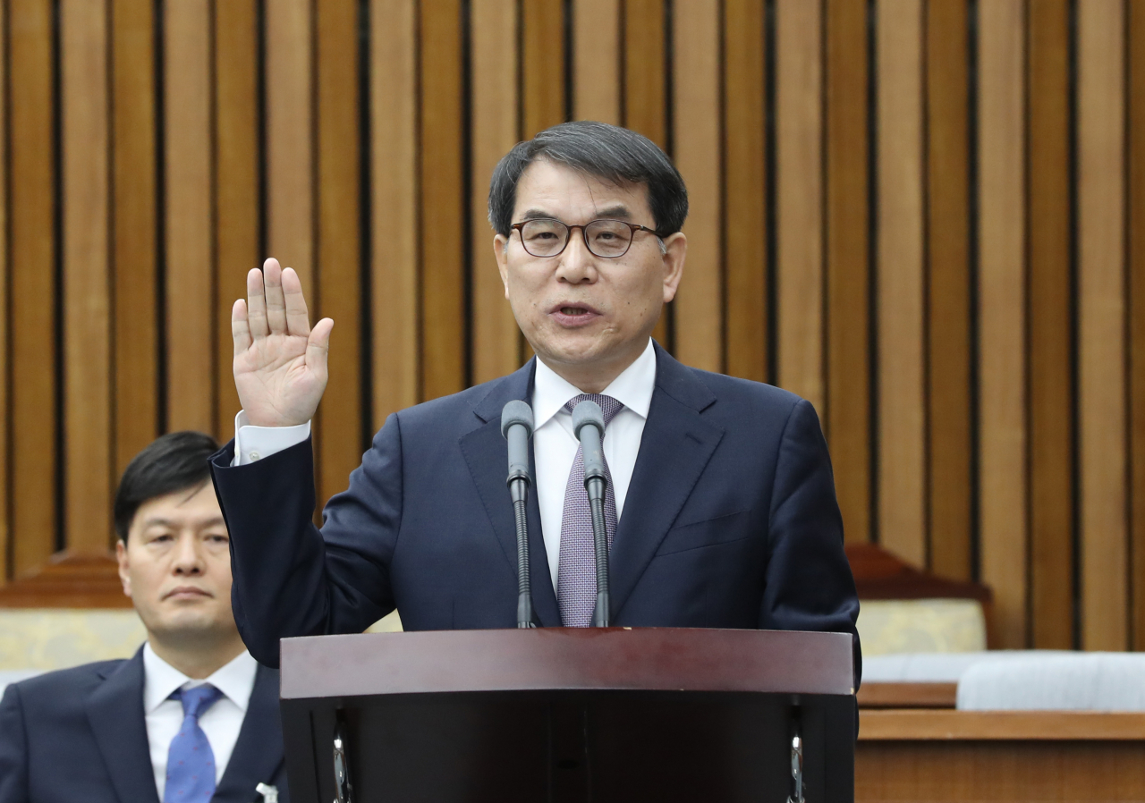 신임 중앙선거관리위원에 내정된 노태악 대법관. [연합]
