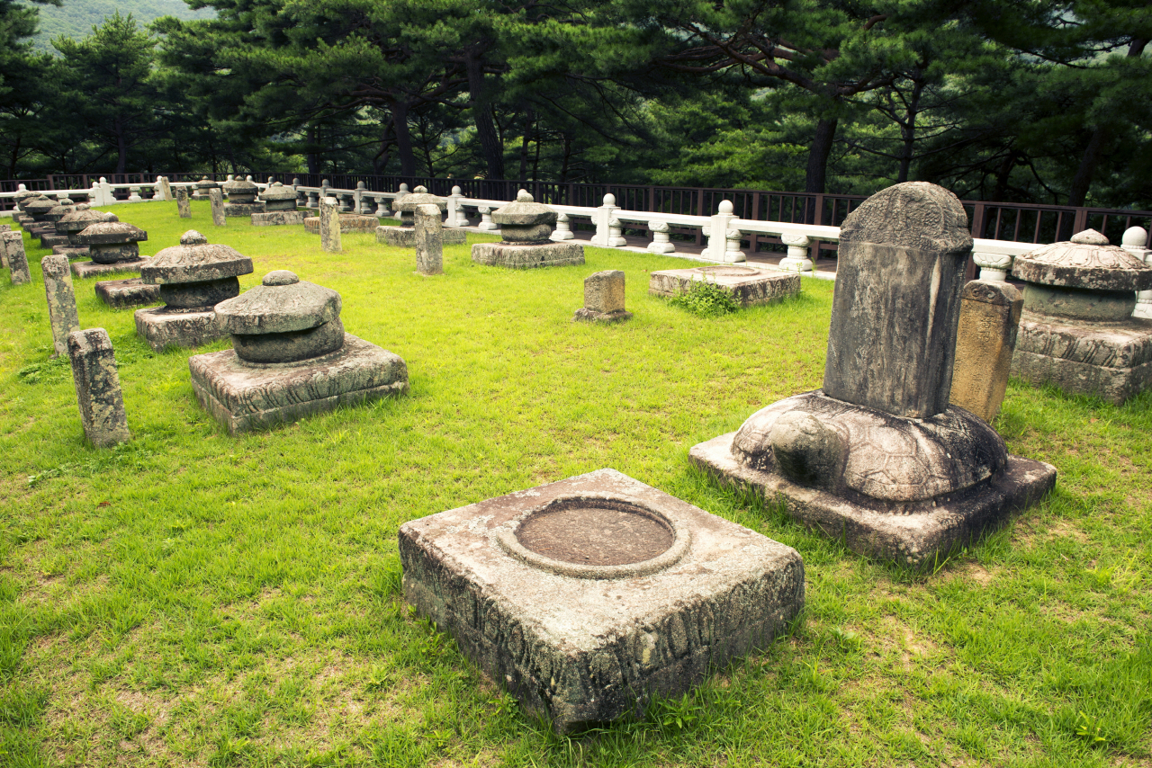 성주 세종대왕자 태실.[경북도 제공]