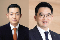 김동관 한화솔루션 사장(왼쪽), 이우현 OCI 부회장