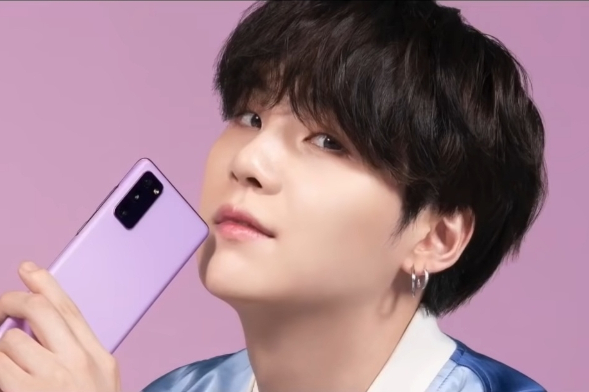 갤럭시S20 FE 광고 모델 BTS [삼성 유튜브 갈무리]