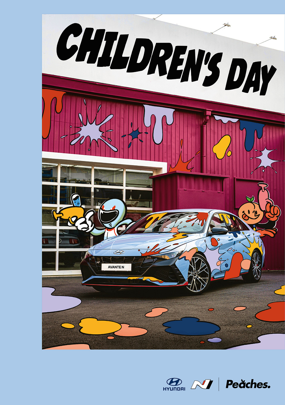 현대차-피치스 ‘칠드런스 데이(ChildreN’s Day)’ 포스터. [현대차 제공]