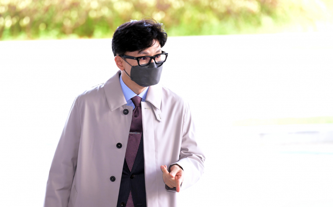 한동훈 법무부 장관 후보자. [이상섭 기자]