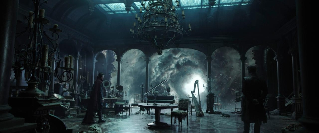 This image provided by Walt Disney Company Korea shows a scene from "Doctor Strange in the Multiverse of Madness." (Walt Disney Company Korea)