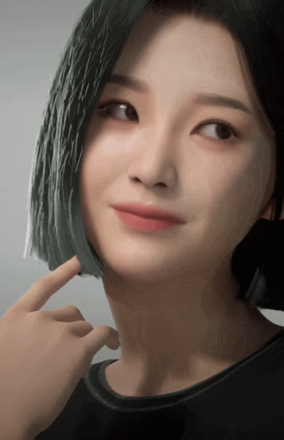 지난 3일 네이버와 자이언트스텝이 공동 개발한 가상인간 '이솔(SORI)'가 네이버 쇼핑 라이브를 진행하고 있다. [네이버]