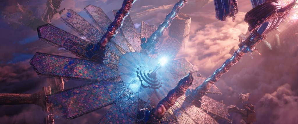 This image provided by Walt Disney Company Korea shows a scene from "Doctor Strange in the Multiverse of Madness." (Walt Disney Company Korea)