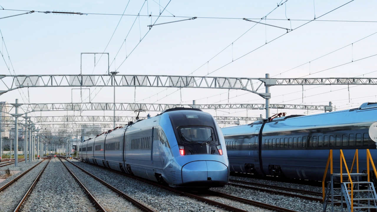 동력분산식 고속철도 차량 KTX-이음. [현대로템 제공]