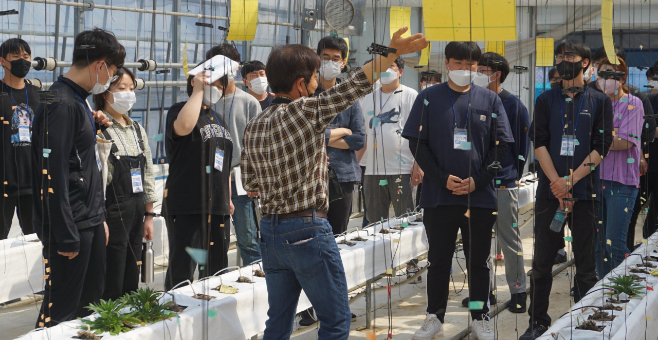 청년농부사관학교 실습장면