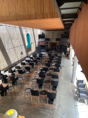Kick back at classical music listening room, bask in warm weather or watch world go by at rooftop cafe