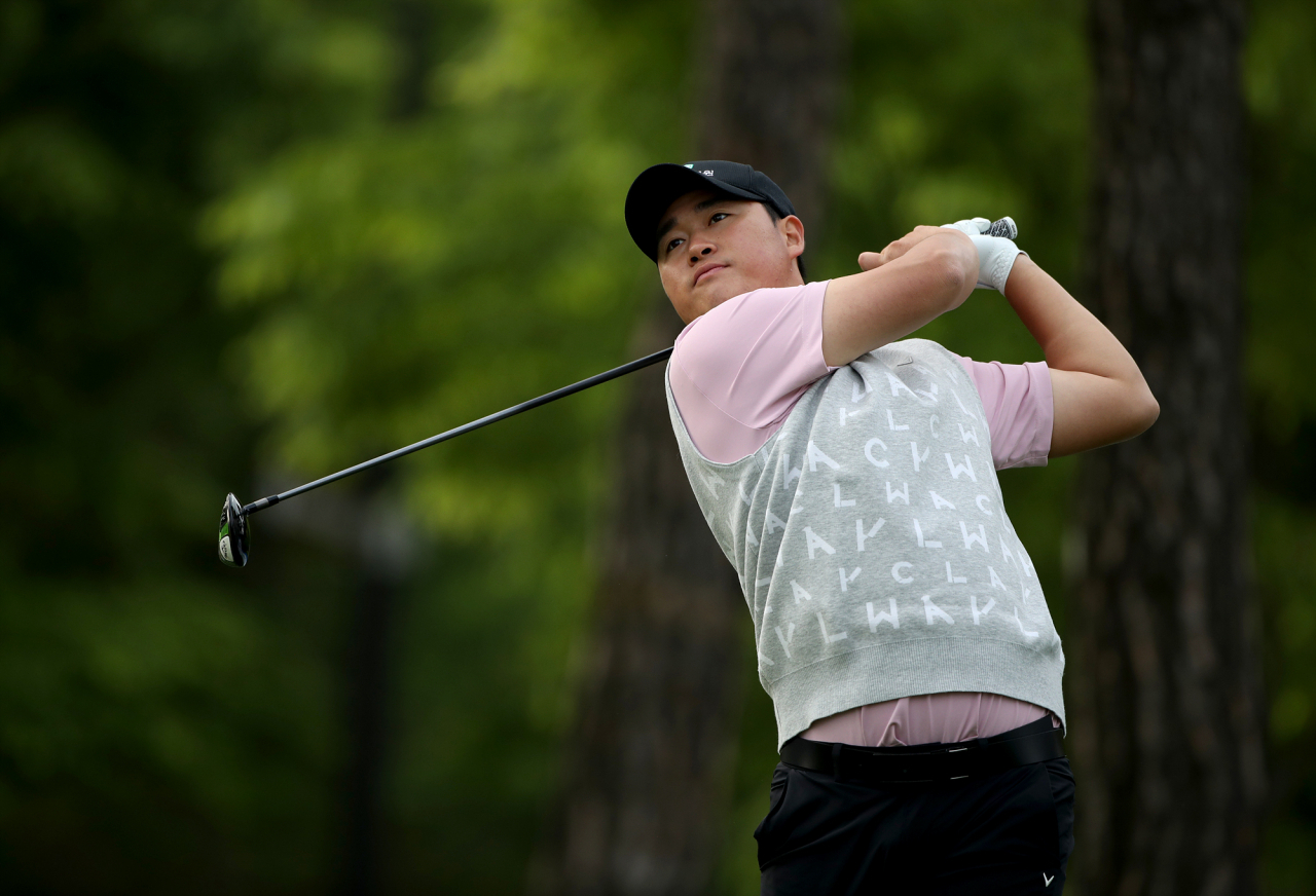 첫날 단독선두로 나선 김태호./KPGA 제공
