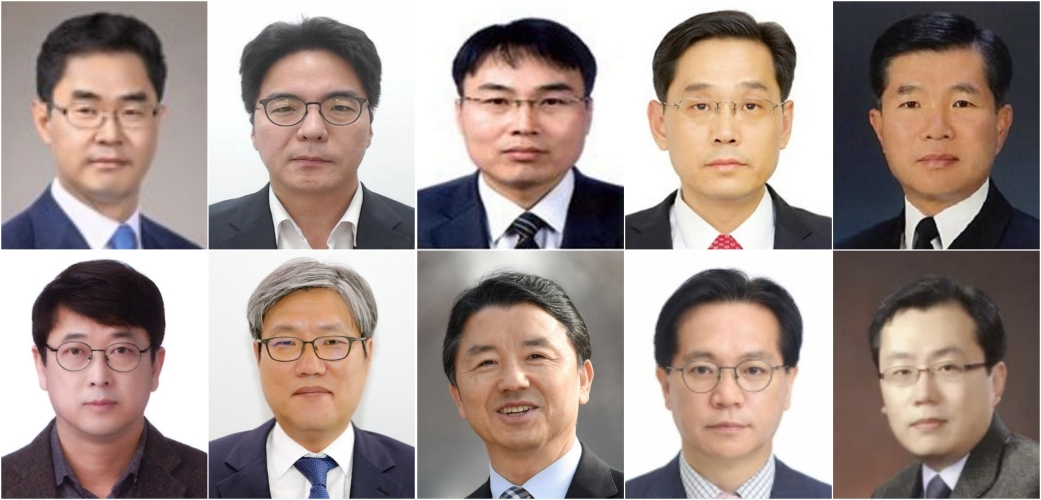 윤석열 대통령은 13일 처장·차관·외청장 21명의 인선안을 발표했다. 사진은 윗줄 왼쪽부터 김창기 국세청장(지명), 윤태식 관세청장, 이종욱 조달청장, 한훈 통계청장, 이기식 병무청장, 아랫줄 왼쪽부터 최응천 문화재청장, 조재호 농촌진흥청장, 남성현 산림청장, 이상래 행정중심복합도시건설청장, 김규현 새만금개발청장. [대통령실 제공]