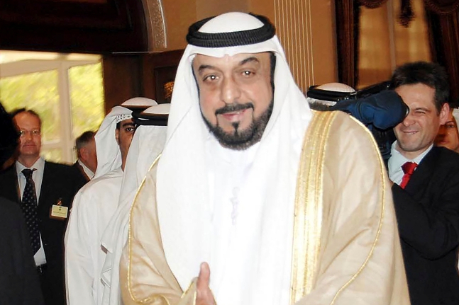 셰이크 칼리파 빈 자이드 알 나흐얀 아랍에미리트(UAE) 대통령 [AP 연합뉴스]
