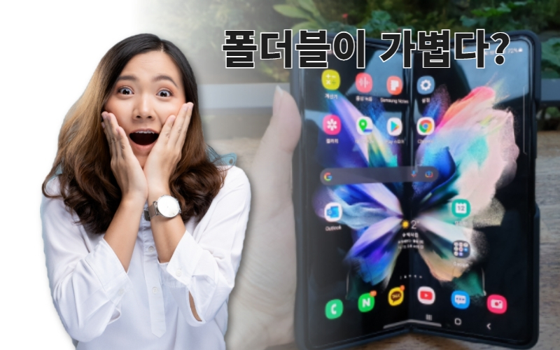 삼성전자 갤럭시Z폴드3 [123rf 제공]