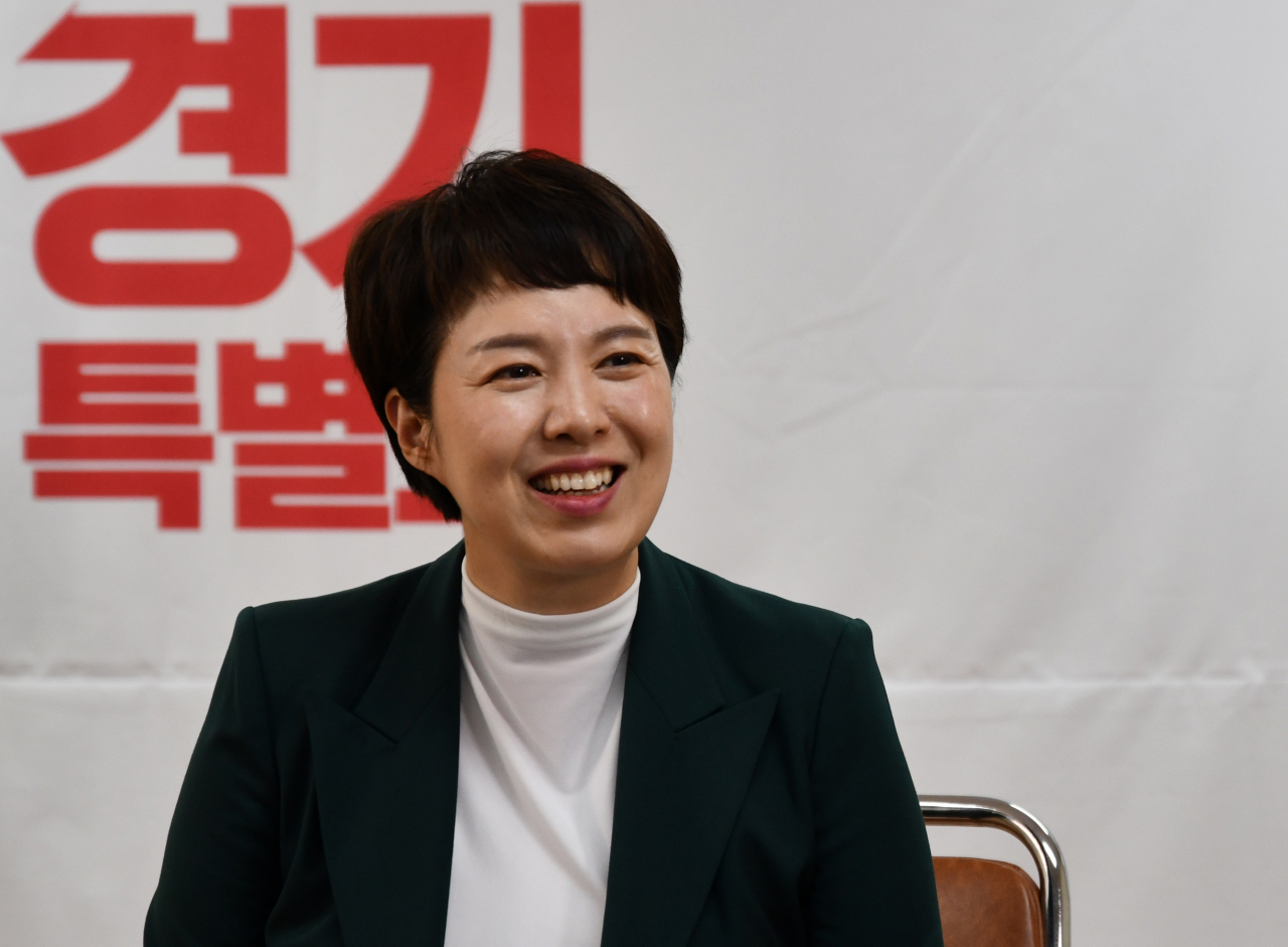 김은혜 국민의힘 경기도지사 후보. [연합]