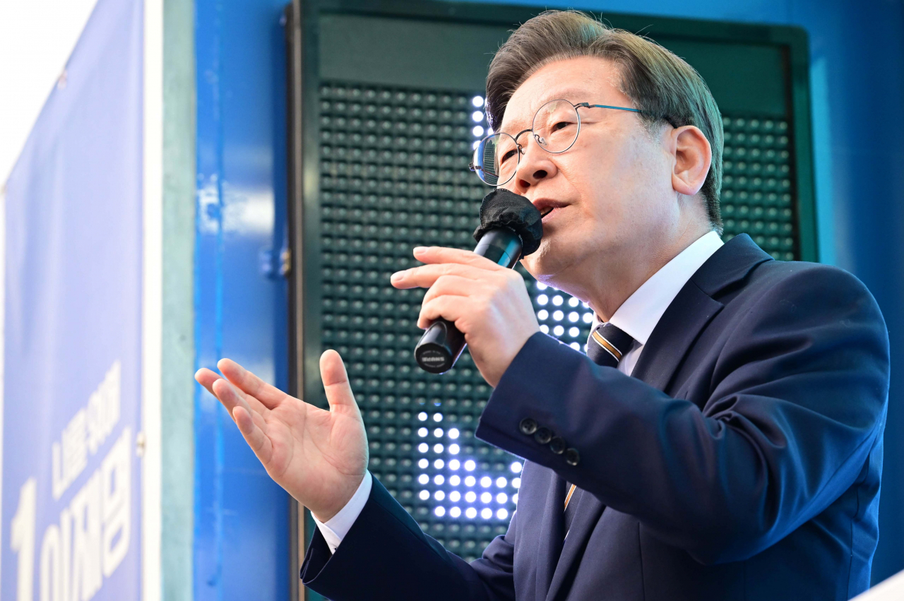 이재명 더불어민주당 총괄선대위원장. [이상섭 기자]