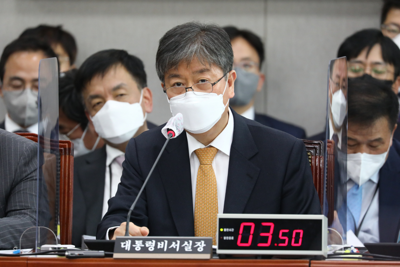김대기 대통령비서실장 [연합]