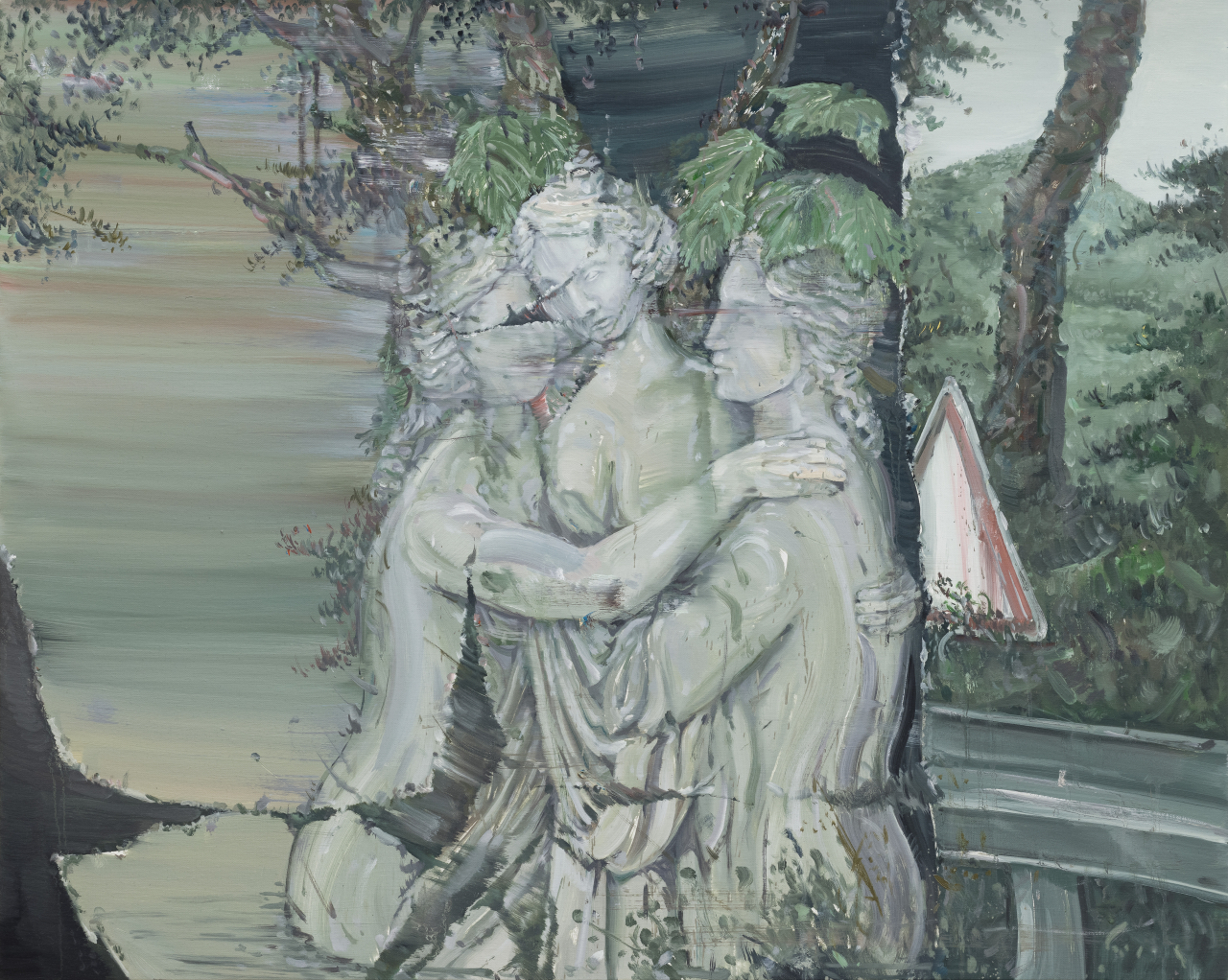불안함이 가득한 돌멩이, 2021,캔버스에 유화, oil on canvas,72.7x90.9cm [성곡미술관 제공]
