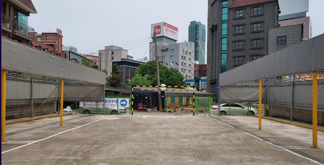 풍덕천동 사유지 주차장