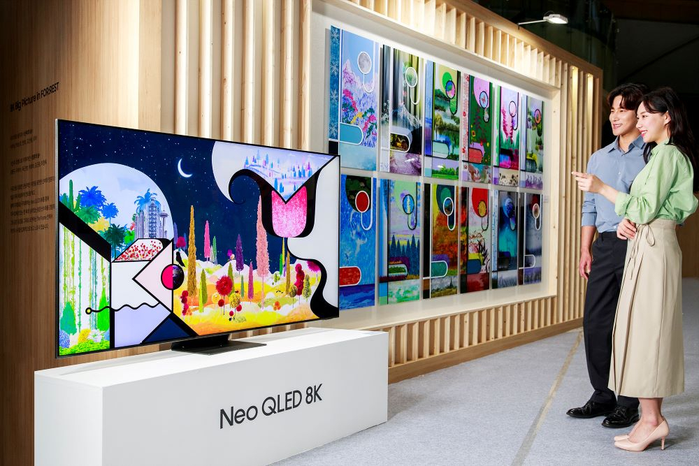 삼성전자의 Neo QLED 8K TV. [삼성전자 제공]