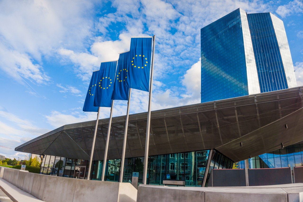 유럽중앙은행(ECB). [123RF}