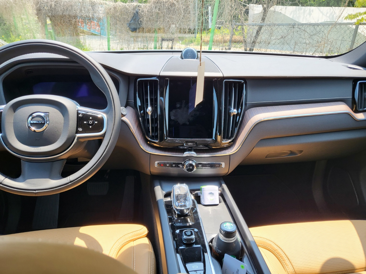 볼보 ‘XC60’ 실내. [김지윤 기자]