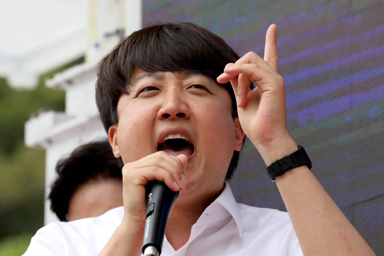 이준석 국민의힘 대표. [연합]