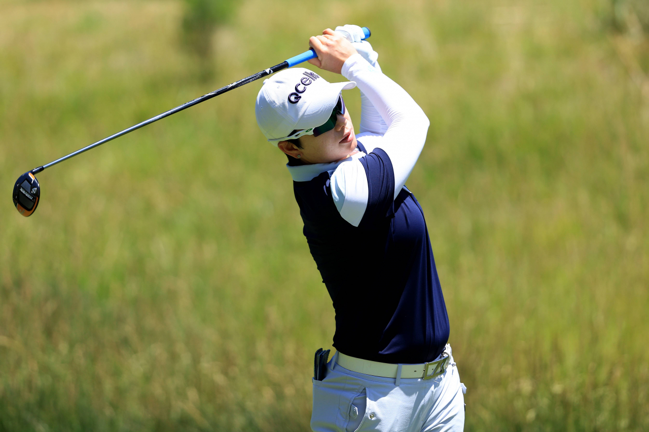 지은희가 3년 4개월만에 LPGA투어 통산 6승째를 거뒀다./AFP