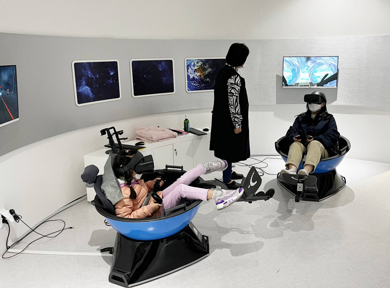 VR체험. [노원구 제공]