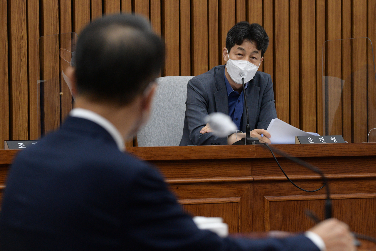 윤건영 더불어민주당 의원. [연합]