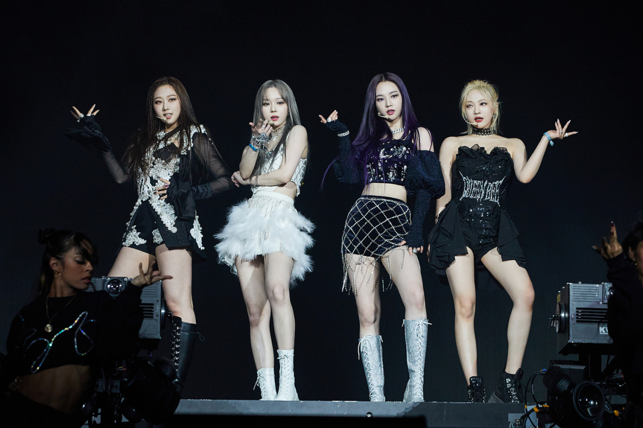 K-pop group aespa signs partnership deal with Warner Records - The
