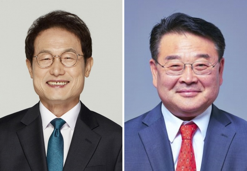 서울교육감 조희연 조전혁 후보(왼쪽부터)