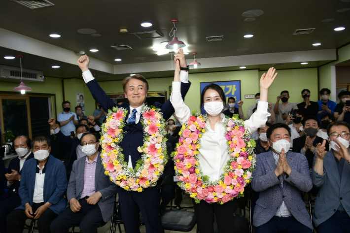 더불어민주당 김이강 광주 서구청장 당선인.