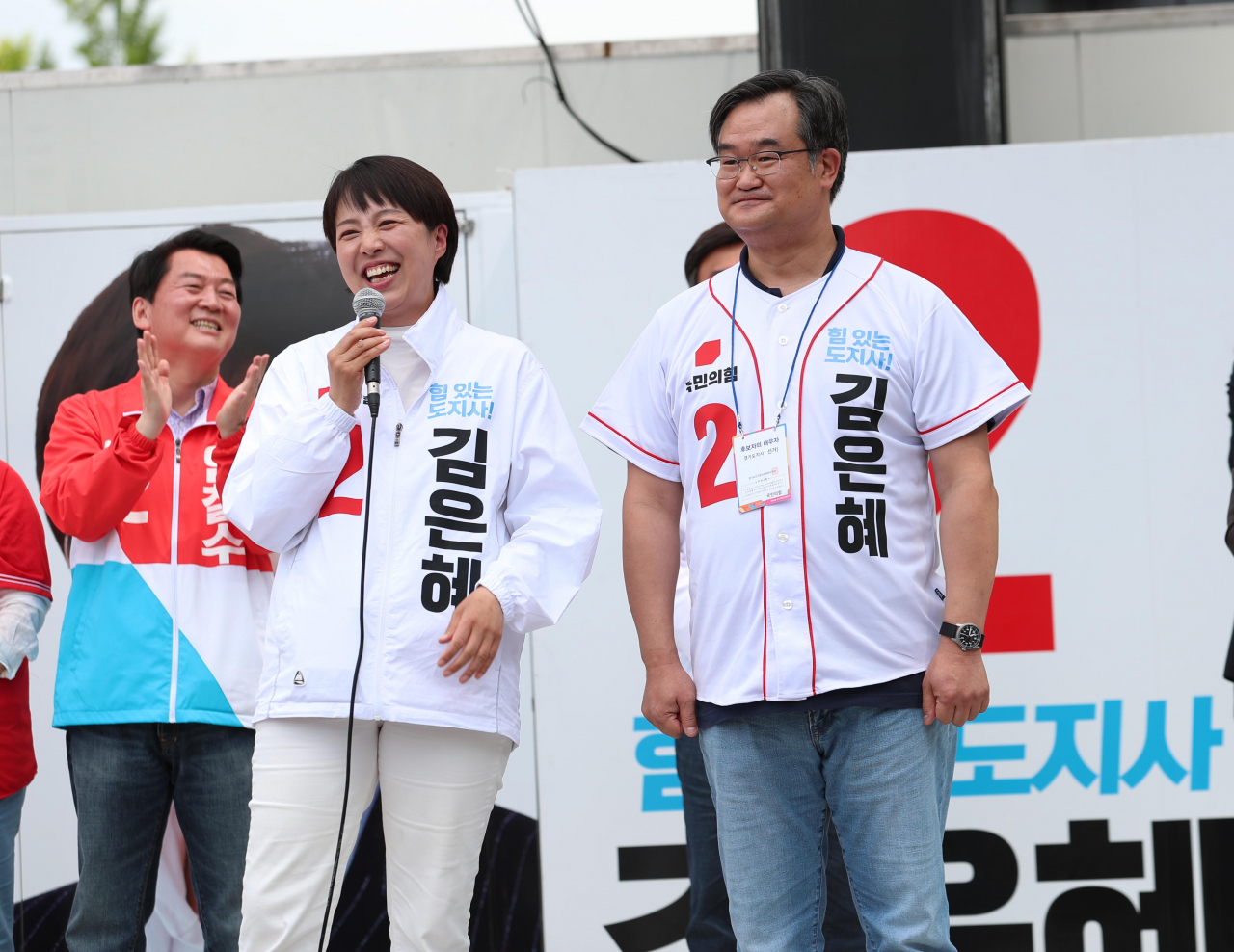 김은혜 국민의힘 경기도지사 후보(왼쪽). [연합]