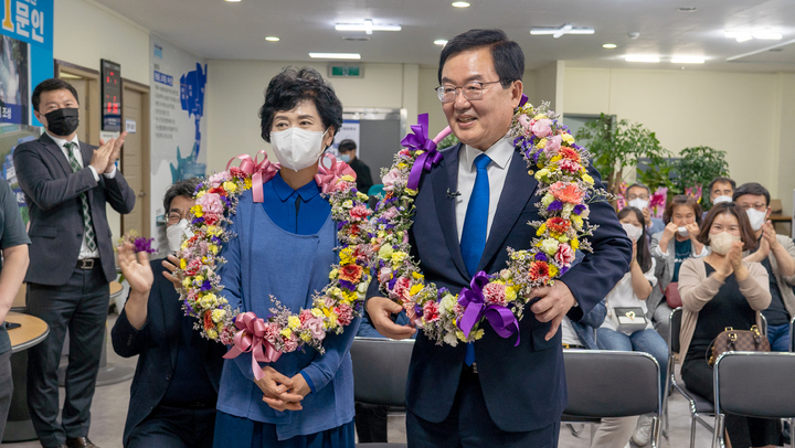문인 광주북구청장 당선인