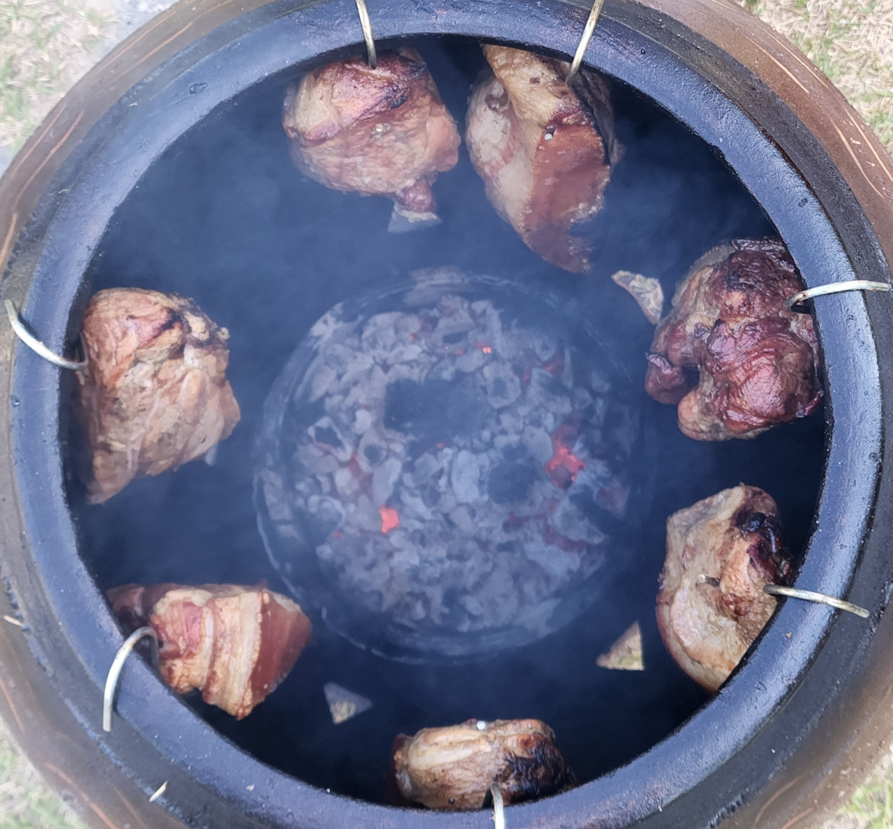 항아리 바비큐