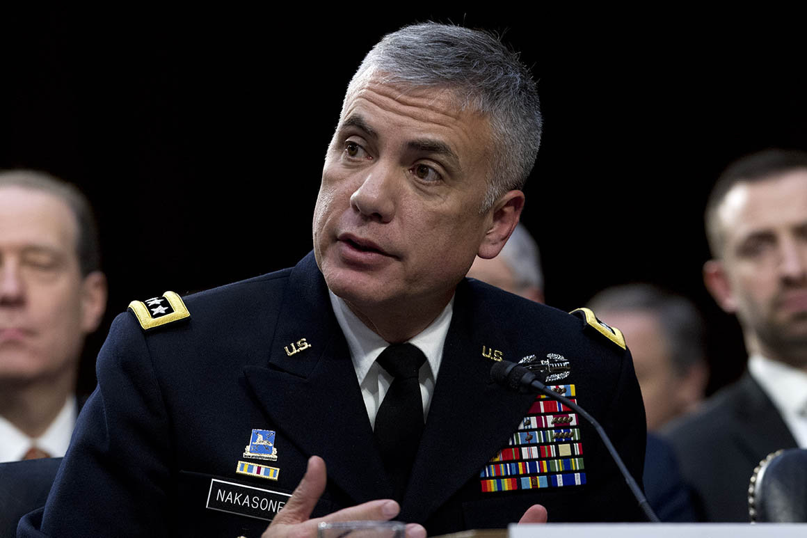폴 나카소네 미 국가안보국(NSA) 국장 겸 미군 사이버사령관의 모습. [AP]